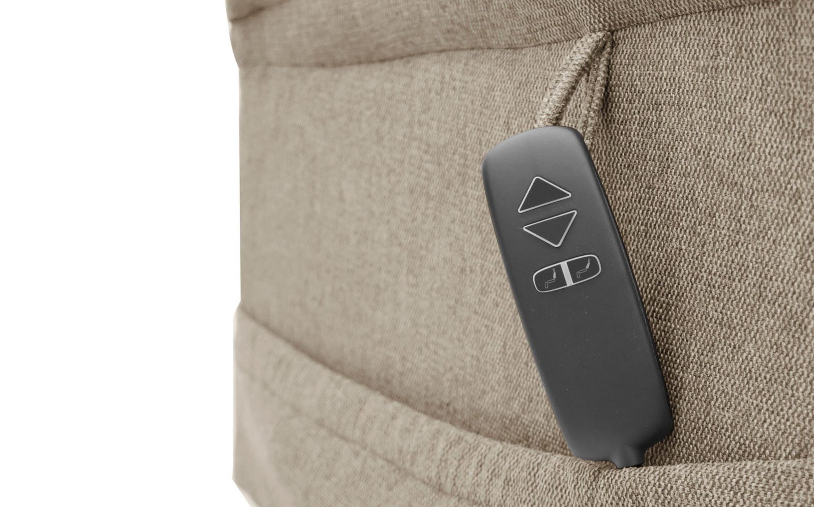 Comfort Care Cloud Recliner – Fabric Brown – Image 1