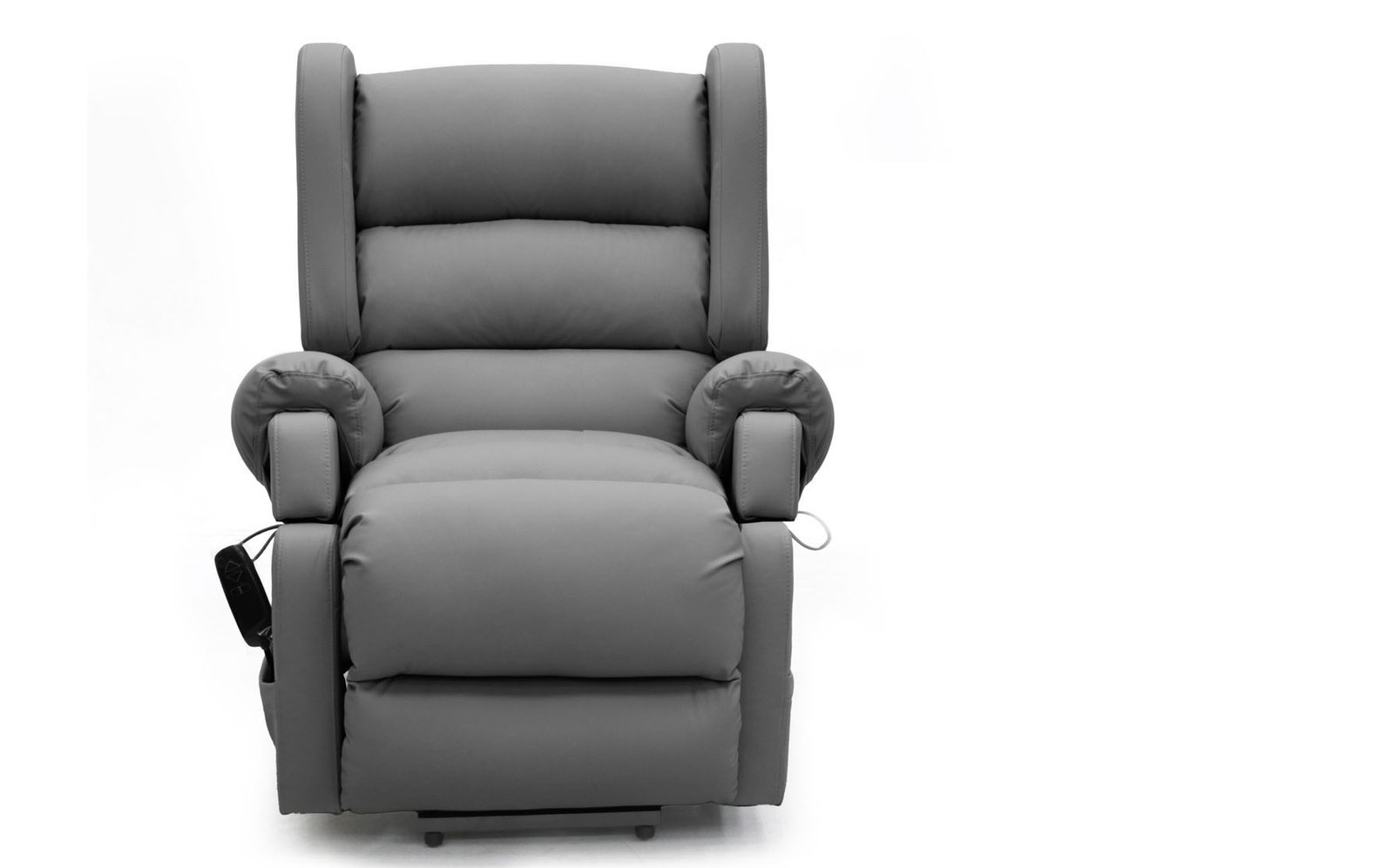 Comfort Care Viva Recliner – High-Tech Leather Dark Grey – Image 7