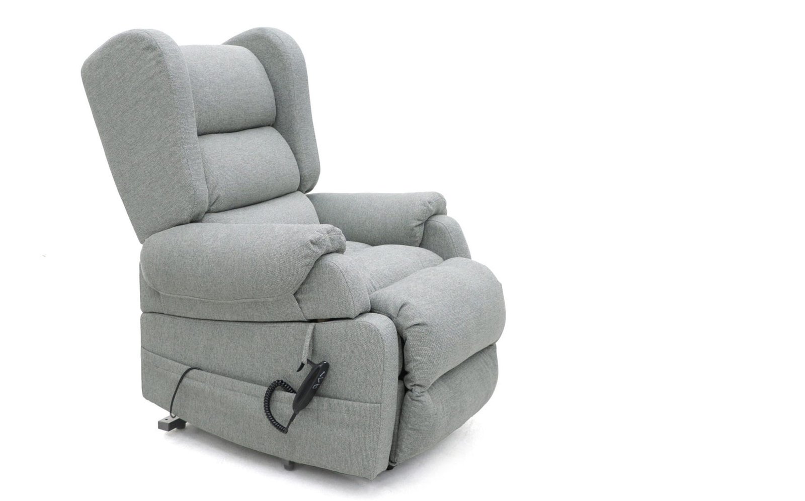Comfort Care Viva Recliner – Fabric Ash – Image 1