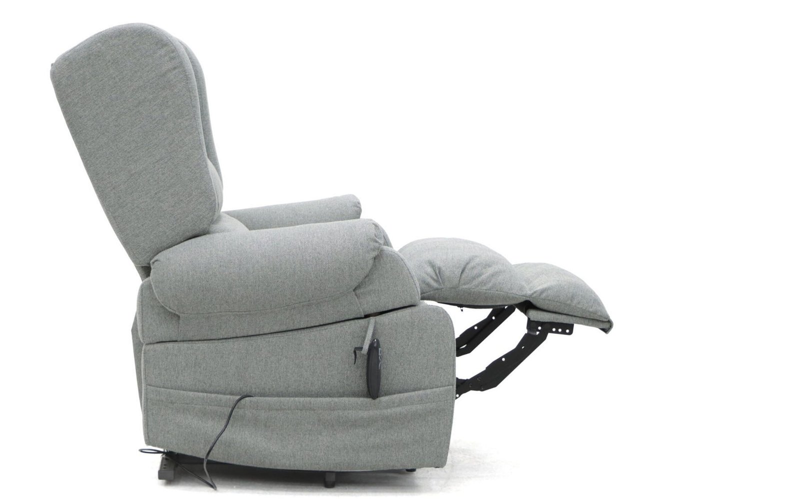 Comfort Care Viva Recliner – Fabric Ash – Image 3