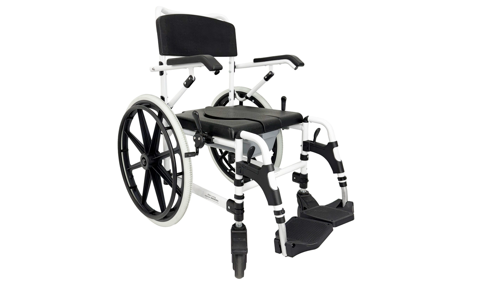 Pinnacle Deluxe Shower Commode Self Propelled – Preview